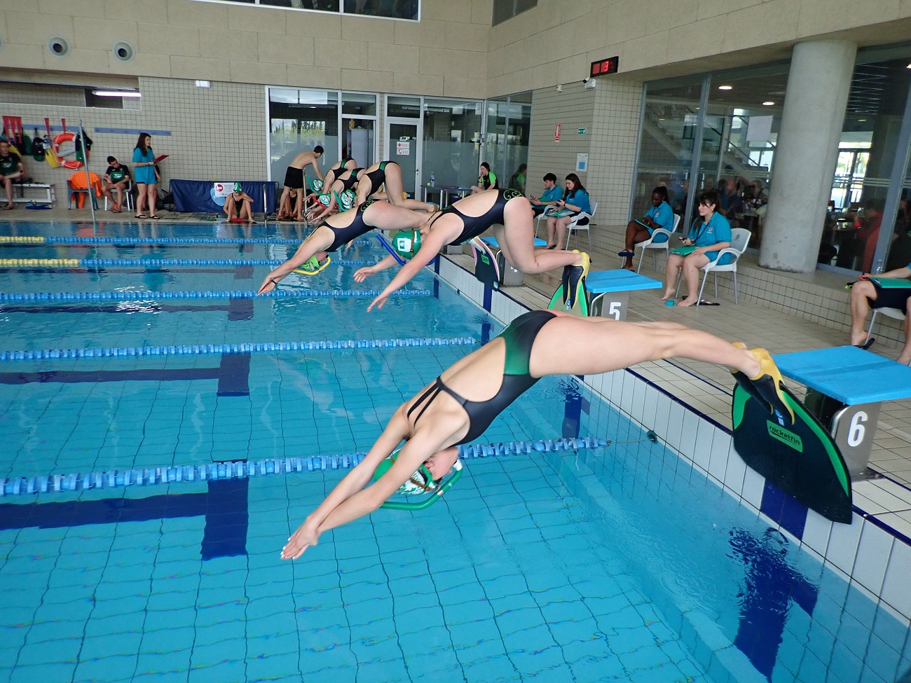 Resultados y puntuación 4ª jornada JDN de Natación con Aletas